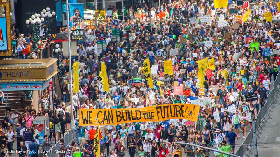 Image 9: Natural Wireless: Making Connections at the People’s Climate March